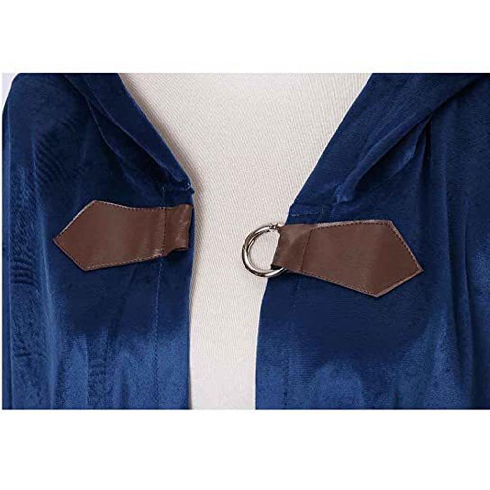 2025 Men's Halloween Hooded Cloak - Vampire, Pirate, Ranger Costume