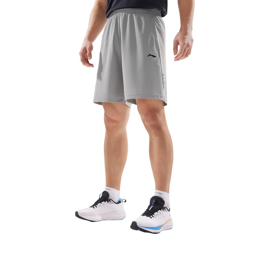 Li Ning Fitness Series Sports Shorts Men's Geological Gray AKYV033-2