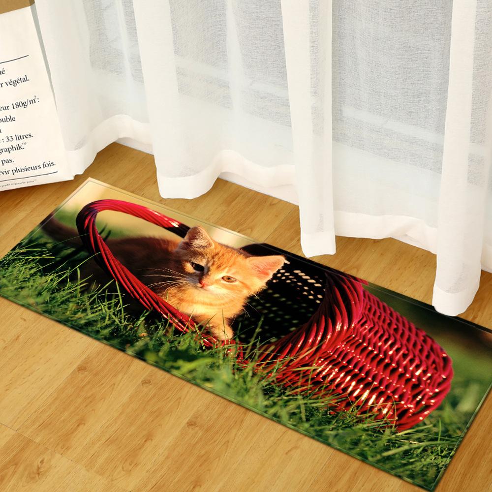 Animal Sand Wardrobe Shoe Cabinet Long Floor Mat