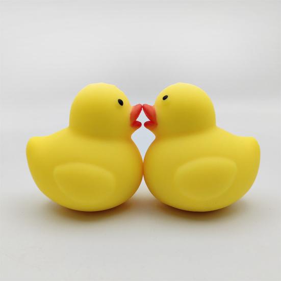 Easter Chicken/Duck Squeeze Toy Creative Stress Relief Fidget Toys Kids & Adults Soft TPR Cartoon Animal Squishes Sensory Toy Decompression