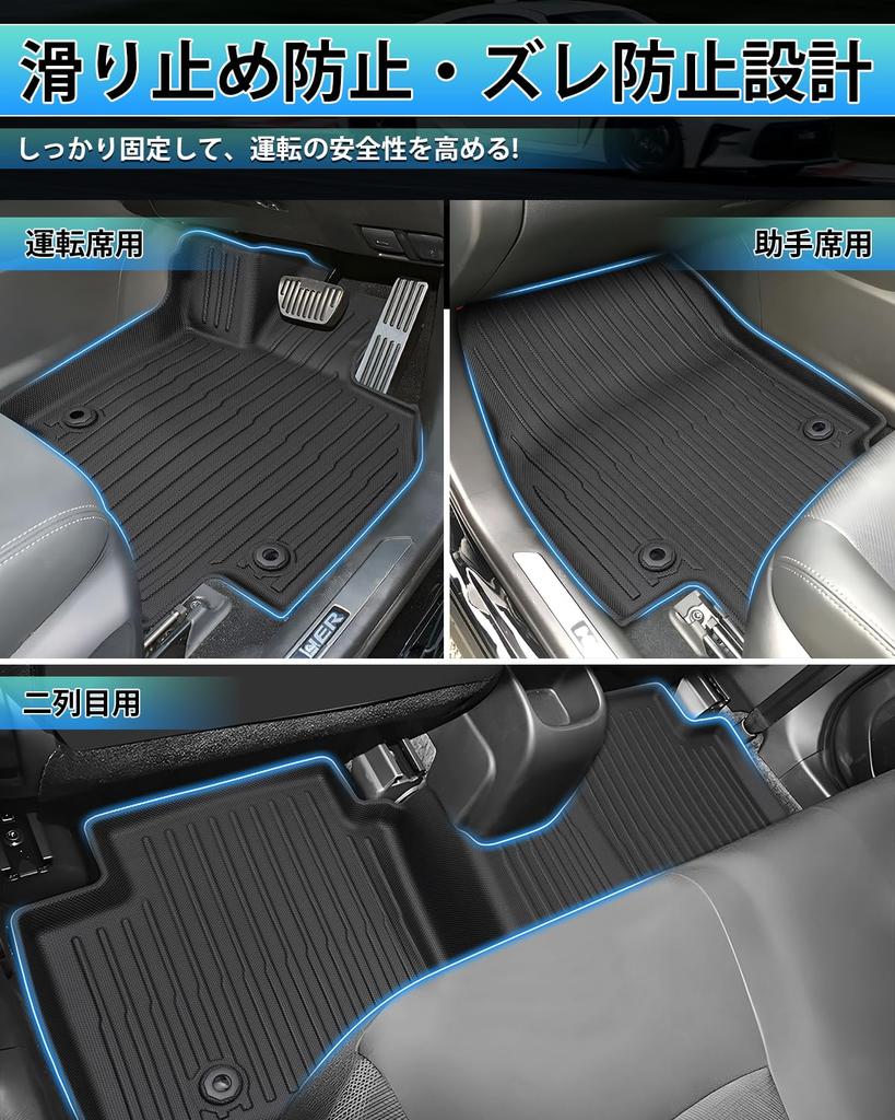 Cartist Compatible with the New Crown Crossover 35 Series Floor Car 3D Floor Mats for 3D CROWN CROSSOVER SH35 September 2022 to Specially Designed for