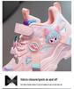 2026 New Autumn Girls' Dad-Style Sports Shoes for Medium and Large Children