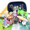 Zombies Vs Plants Action Toy Set With Storage Bucket And Figures Plantandzombie