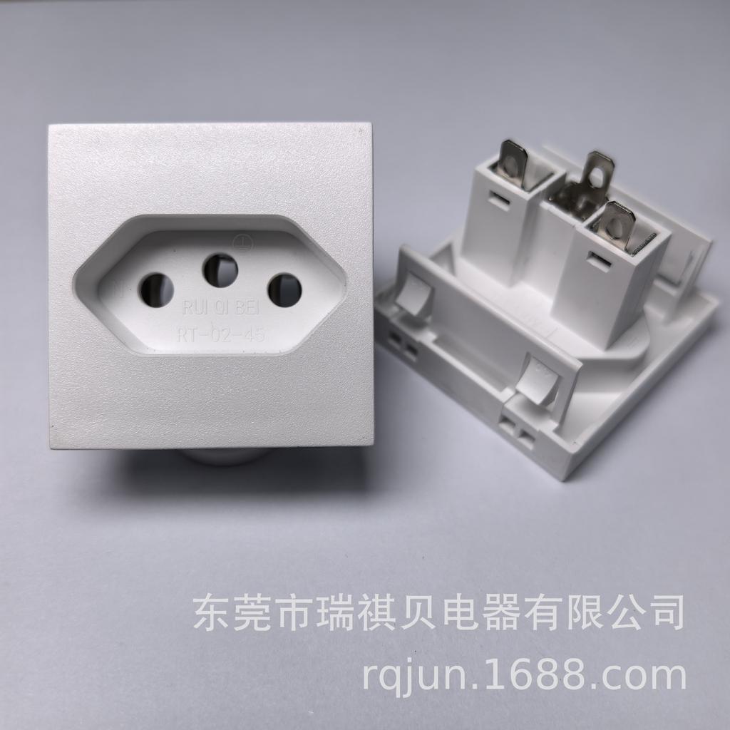 45x45 Brazil RT-02-45 Desktop Power Strip and Furniture Socket
