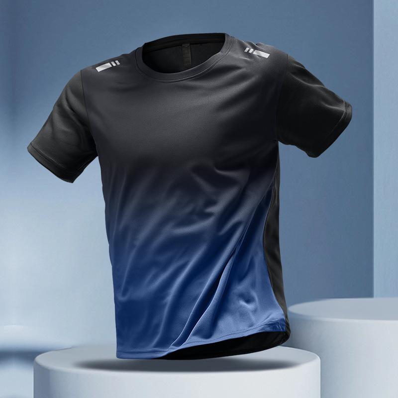 Men's Quick-Dry Long-Sleeve Sports Shirt - Breathable, Loose Fit for Fitness, Running, Badminton