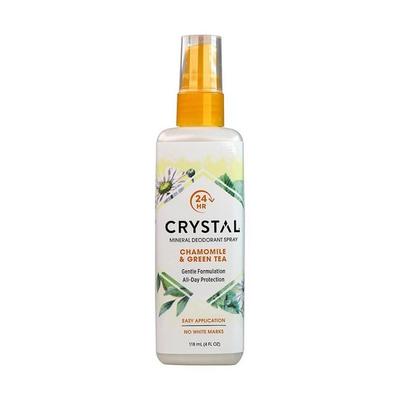 Spray déodorant Crystal Essence 118 ml, camomille et thé vert, 118 ml