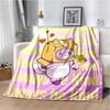 New Style Lankybox Boxy Foxy Rocky Cartoon Blanket,Soft Throw Blanket for Home Bedroom Bed Sofa Travel Picnic Cover Kid