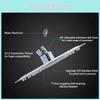 Stylish Modern Chrome Rain Shower Head With 8 Inch Diameter And Enhanced Water Pressure