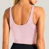 Women Sleeveless Crop Top Slim Fit Tank Top Stretchy Solid Color Basic U Neck Short Vest Shirt for Casual Wear