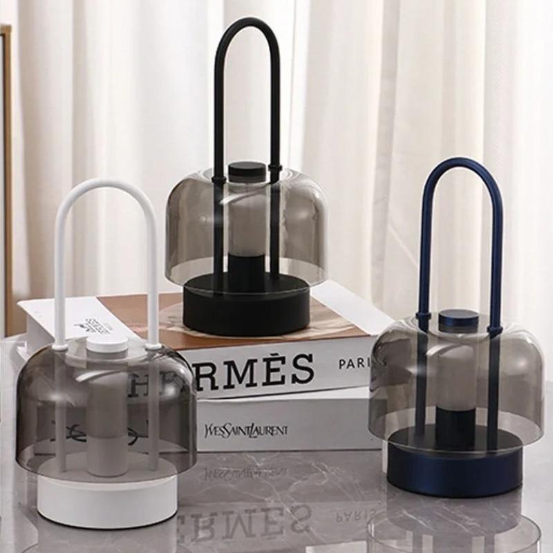 Retro Nordic Desk Lamp Rechargeable Indoor Desk Lamp Camping Lamp Camping Night Lamp Reading Home Decoration