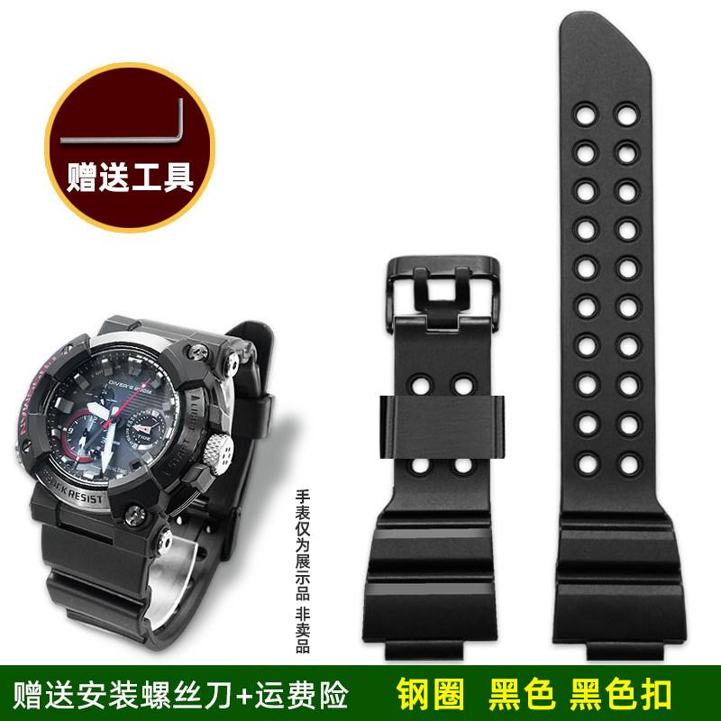 GWF A1000 Silikonarmband für Casio G-SHOCK 7. Frogman 5623 GWF-A1000 1A4 Taucheruhrband Ersatz Herren Sportarmband