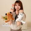 Koala Tiger Slap Snap Wrap Forest Animal Plush Hand Ring  Children Game Props