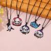 Anime K-Pop Demon Hunters Cartoon Character Pendant Necklace Charms Exquisite Accessories Jewelry Gift For Fans