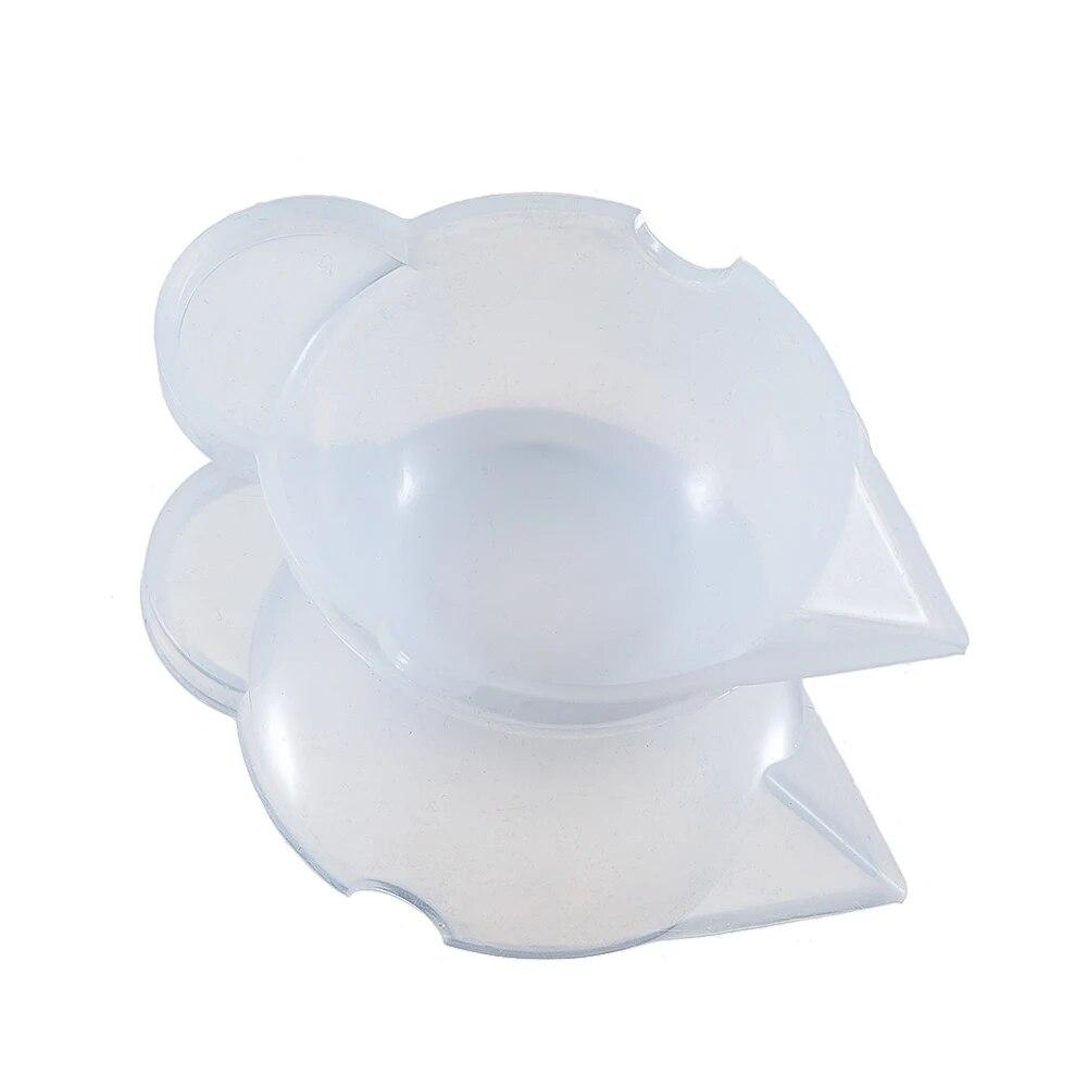 5pcs/set Mix Cup Silicone Mold Epoxy Resin Tools Reusable Mixing Measuring Cups DIY Jewelry Making Crystal Crafts Casting Tools