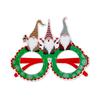 Christmas Santa XmasTree Glasses Frame Plastic Eyeglasses 2024 New Year Eve Party Supplies Christmas Decoration Kid Gift