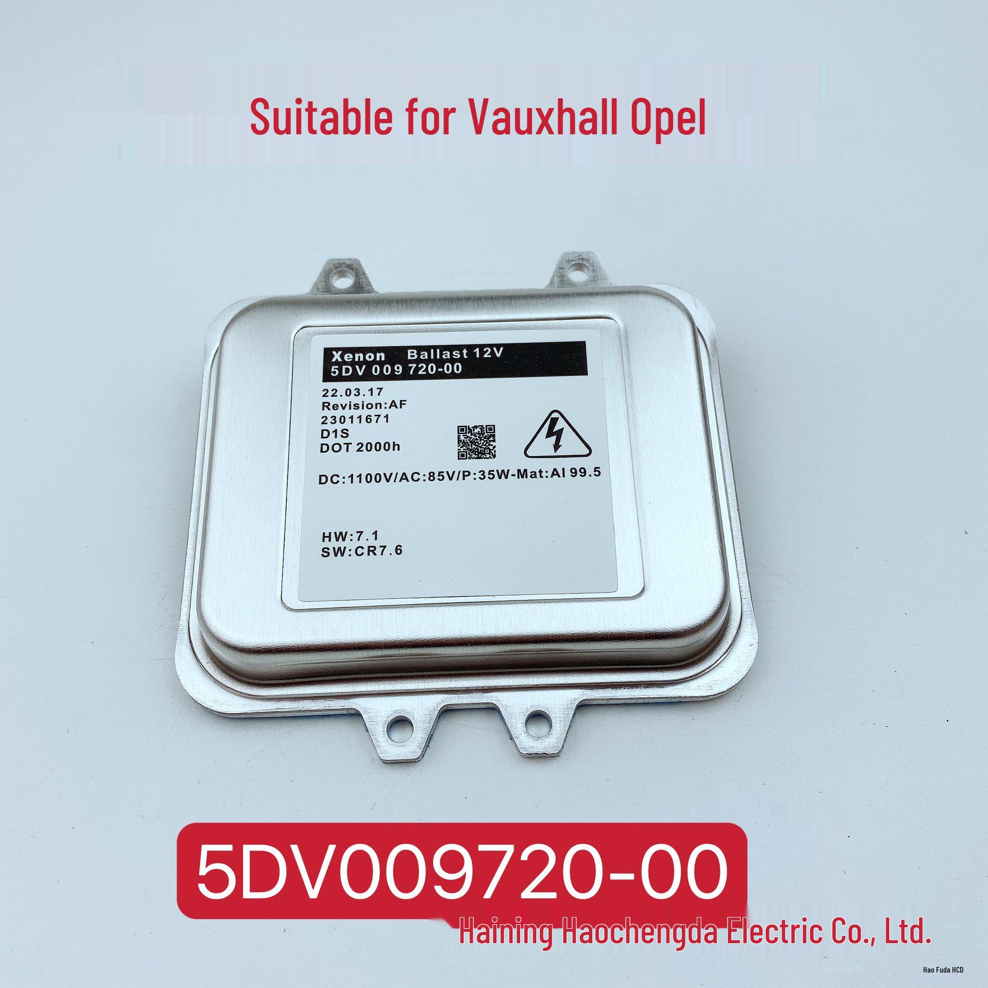 

Opel D1 Xenon Headlight Ballast AFS Controller - Model 5DV00972000 5DV00972000 no protocol