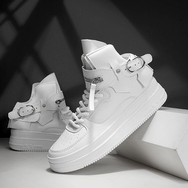 New men's shoes autumn breathable campus couple board shoes trendy versatile non-slip platform sports casual trendy shoes