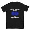 Forget Princess Astronaut Blue Space Classic Graphic T-Shirt
