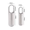 Stainless Steel Granule Storage Box Travel Pill Case Capsules Organizer Medicine Pill Box