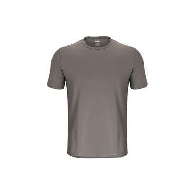 Meridian Training Einfarbiges Sport-T-Shirt mit Rundhalsausschnitt Herren Oberteile Braun 1379670-200