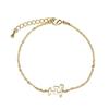 Luxenter Bracelet 18 Carat Yellow Gold Finish - Alphabet