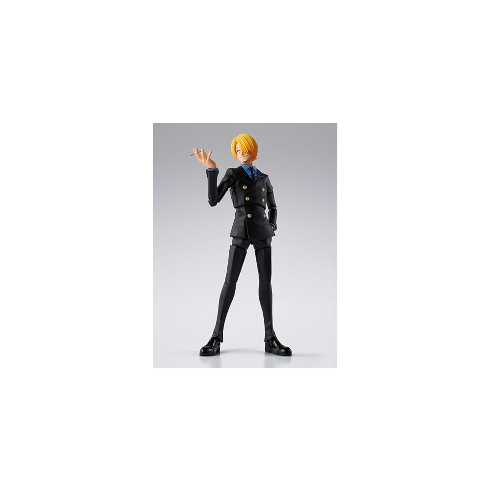 TAMASHII NATIONS S.H. Figuarts One Piece Sanji Adventure Dawn 155mm PVC ABS Action Figure