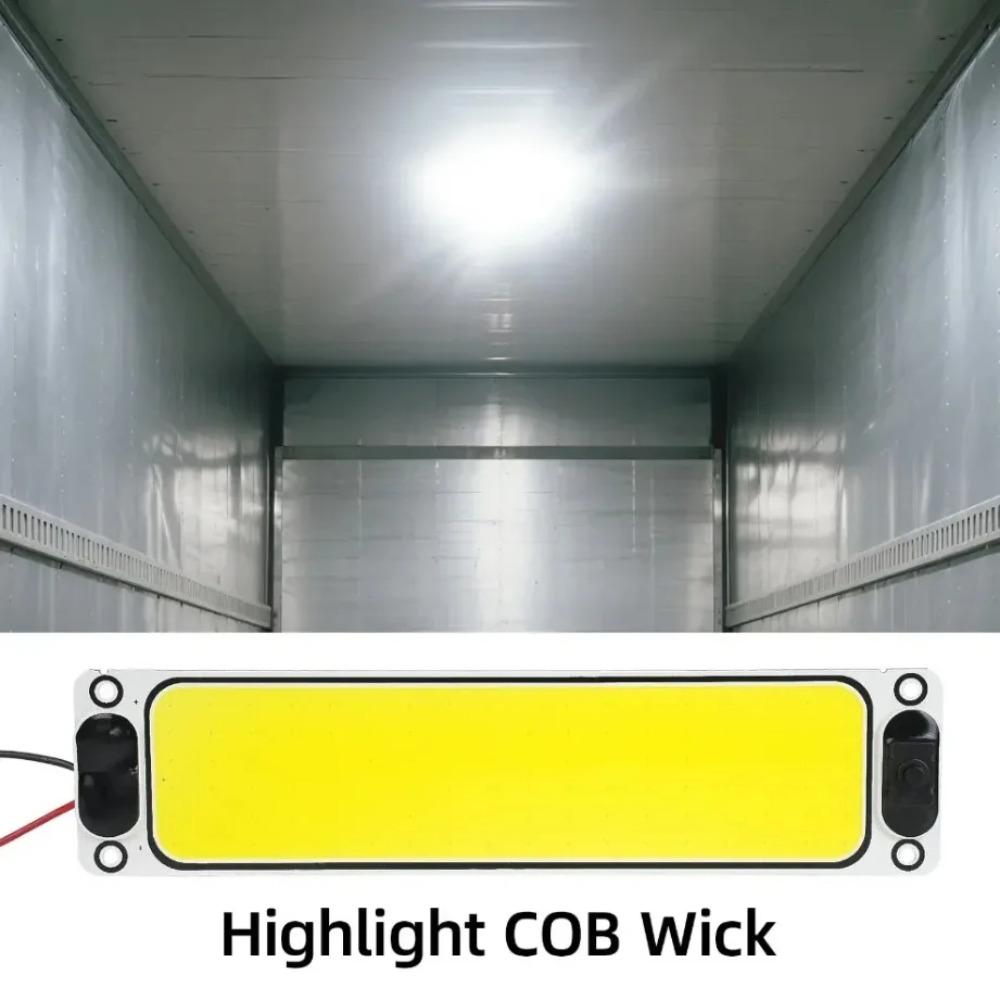 LED Chip 12-90V Interior Light Ceiling Lamp With Switch Reading Night Light With On Off for Van Lorry Truck Camper Boat