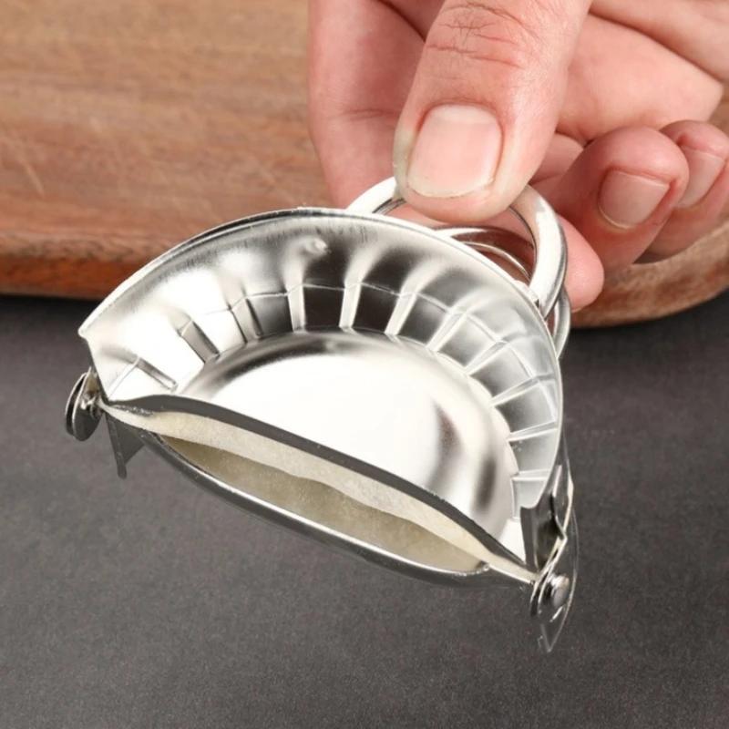 304 Stainless Steel Dumpling Maker Press Tool for Home Use Easy DIY Kitchen Gadget Mold Chinese Traditional Food