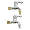 1/2" Male Washer Faucets Wall Mounted Multifunctional Plastic Water Hose Quick Connector Garden Balcony Water Tap