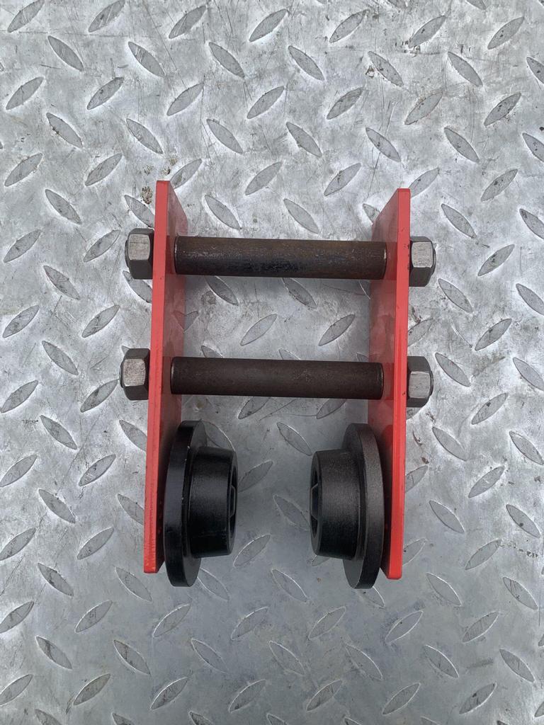 Manual and Electric Chain Hoist Trolley - 0.5T/1T/2T Capacity Monorail I-Beam Carrier