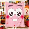 Throws Nap S-Sponge-Bobs Blanket and Blankets for Baby Bedspread On the Bed Anime Home Decoration Sofa Bedspreads Picnic Throw