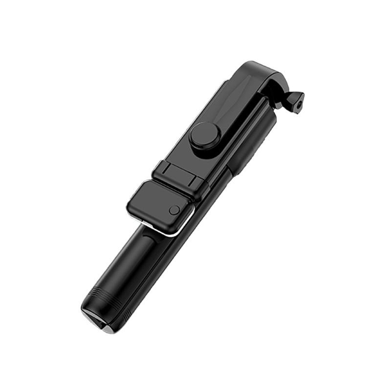Portable Mini Bluetooth Selfie Stick with Tripod & Fill Light for Mobile Photography