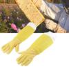A Pair Of Protective Beekeeping Gloves Net Goatskin Bee Keeping Vented Long Protective Sleeves Beekeeping Equipment And Tools