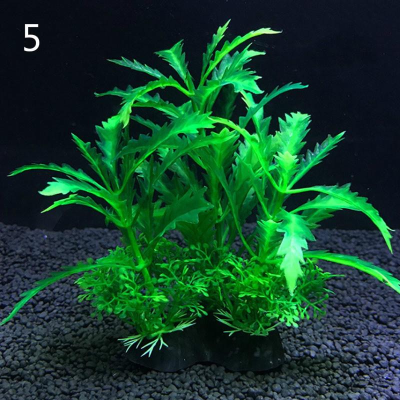 

11 видів Fish Tank Water Grass Landscaping Small Decoration Full Set of Plastic Fake Flowers Fake Water Grass Aquarium Scenery