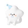 Rechargeable Remote-Control Seven-Color Star Silicone Night Light for Kids