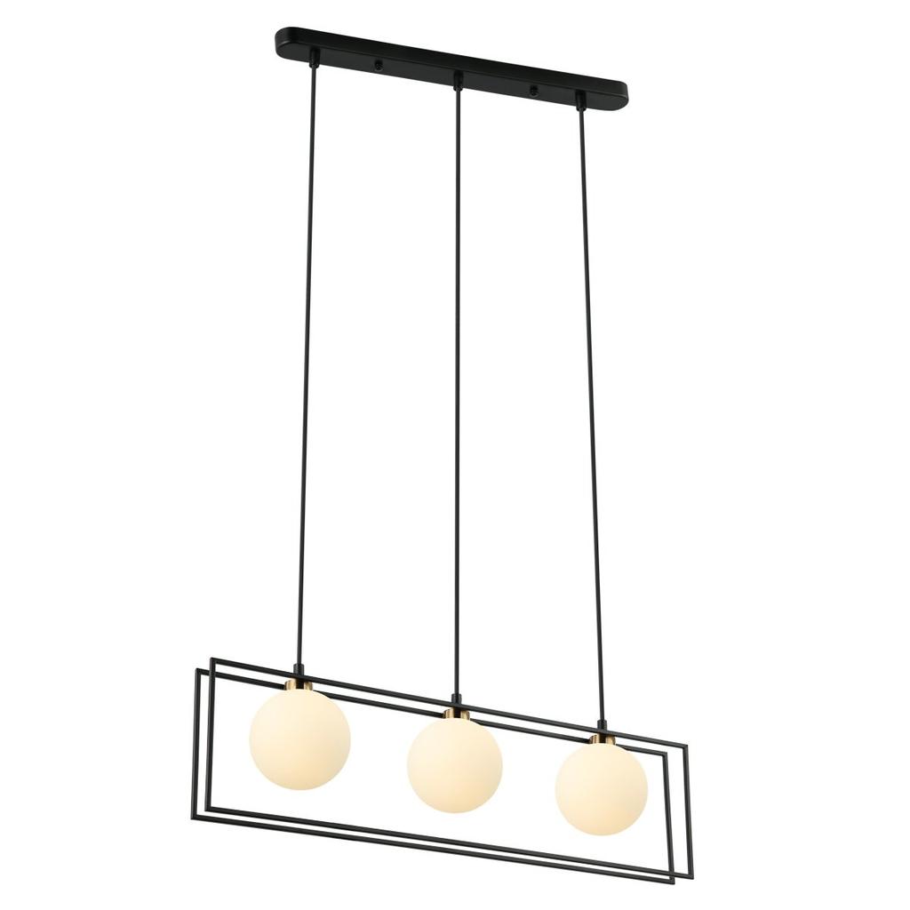 Lampa wisząca GROSETTA PND-53423-3-BK Italux