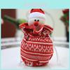 Festive Knitted Apple Bags For Christmas Featuring Adorable Santa Snowman And Reindeer Designs