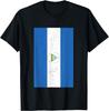 Nicaragua Flag Nicaraguan Pride Novelty Gift T-Shirt