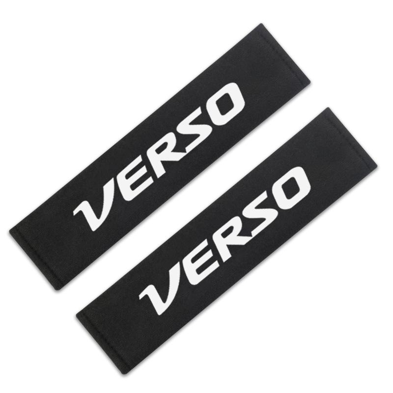 

2pcs Car Seat Belt Protect Shoulders Pads Case For Toyota Verso Accessories Car Styling