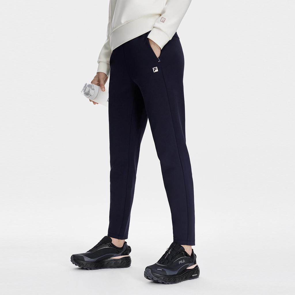 New FILA Knitted Sports Pants Women's Royal Blue A11W341609F-NV
