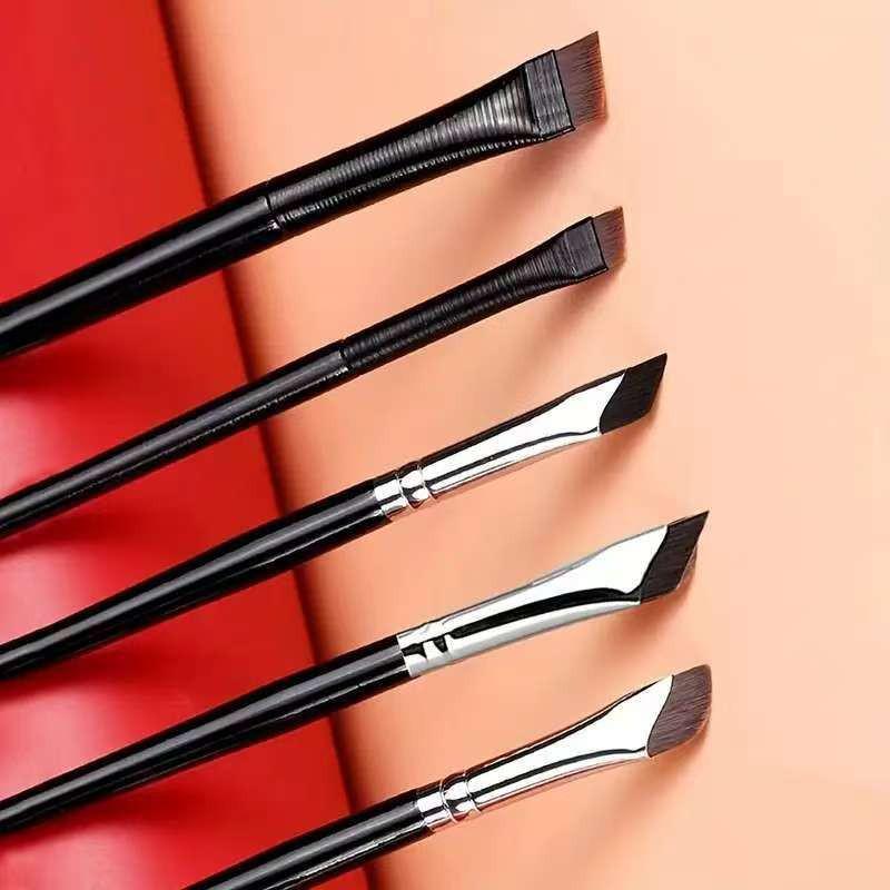 5-Piece Scythe Angled Eyeliner & Eyeshadow Brush Set