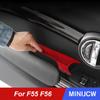 Car Door Storage Box Interior Handle ABS Storage Container Phone Holder For Mini Cooper S JCW F55 F56 Hatchback Car