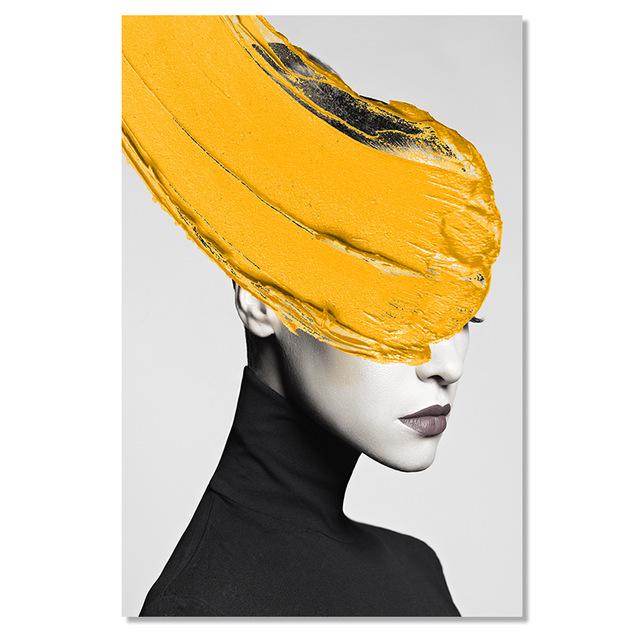 

Современная абстрактная фигура, постер, кисть, холст, живопись, настенные художественные картинки для плакатов, принты, галерея, интерьер гостиной, домашний декор 30x40cm No Framed