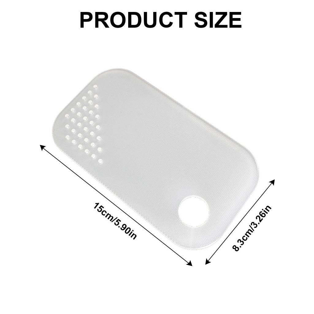 Mini Kitchen Cutting Board Small Fruit Cutting Board Chopping Board Mat Thick Board with Easy Grip Handle and Porous