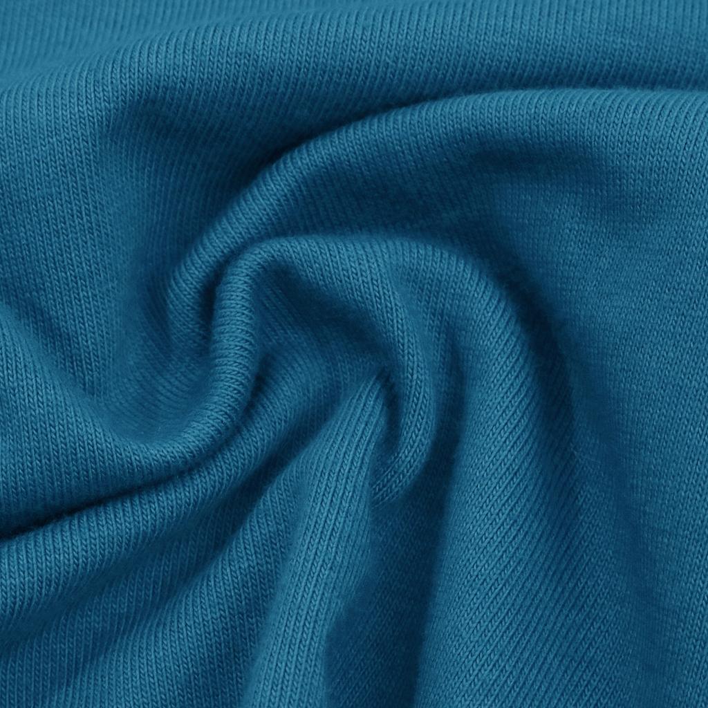 FILLUMINATE Oversized Fuzzy Logo T-Shirt - Blue