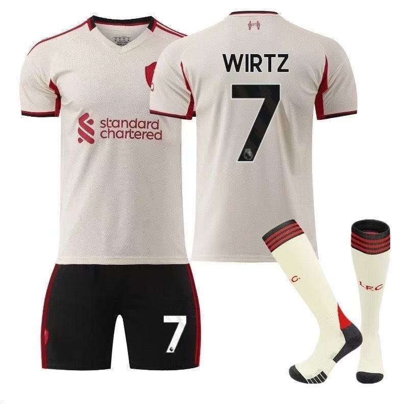 

25/26 Футбольна форма Ліверпуля Комплект Джерсі зі шкарпетками 26