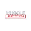1Pc 3D Metal Muscle Edition Logo Car Front Grille Badge Side Fender Rear Trunk Emblem Sticker Decal