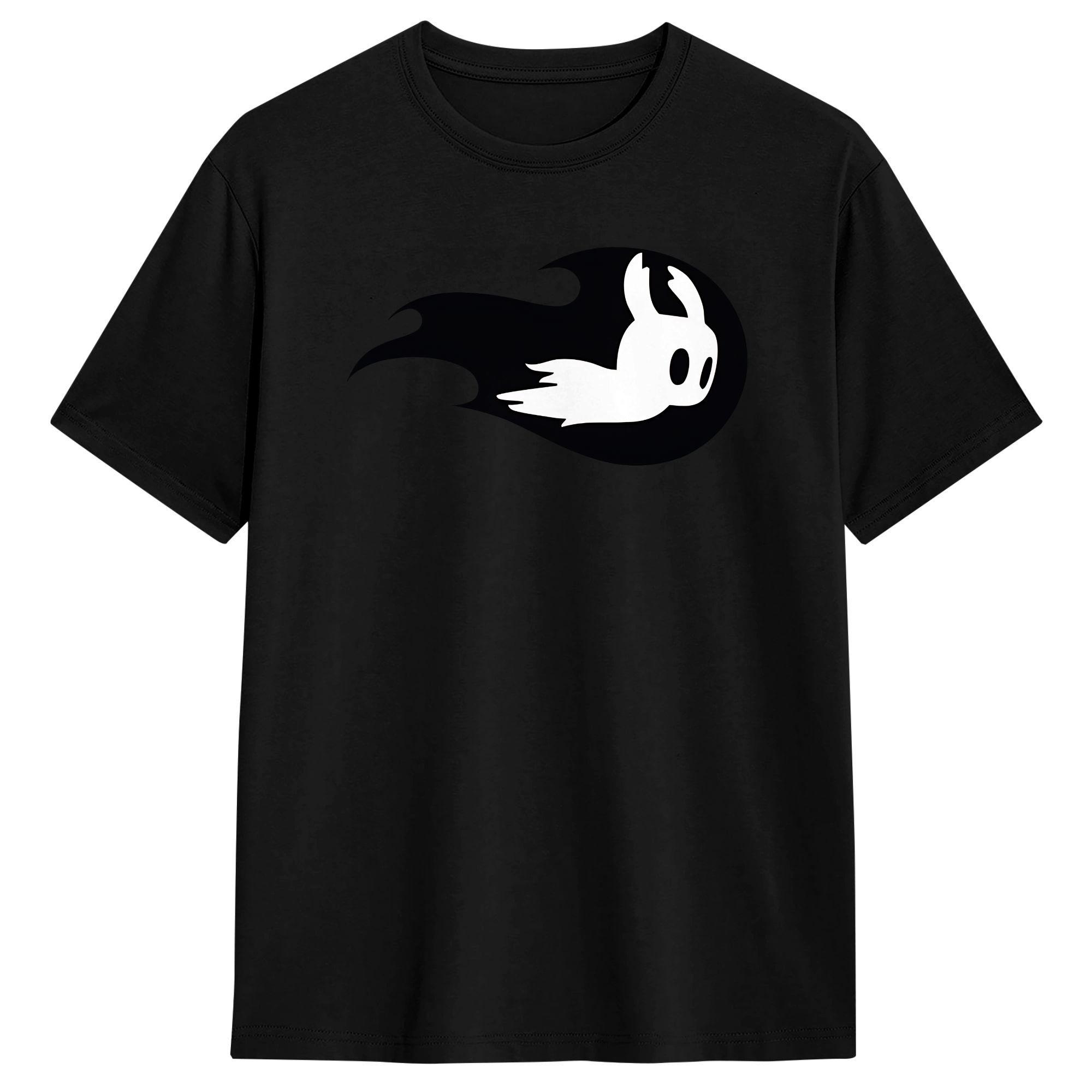 

Streetwear TShirt Summer Fire Dash Hollow Knight Hippie TShirts Cotton Tshirt for Unisex Y2K Basic Short Sleeve Clothes S
