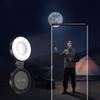 Magnetic Phone Selfie Light W/ Magnetic Ring Phone Live Streaming Beauty Light Mini Makeup Mirror Light for Photography