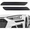 2PCS Rubber Car Bumper Guard,Anti-Collision Anti-Scratch Car Rear Bumper Protector Strip,Universal Car Bumper Protector Guard Car Exterior